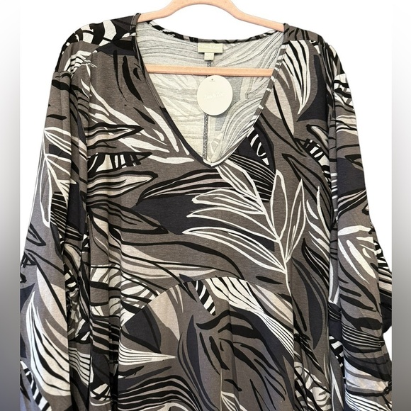 Zim & Zoe Monet Drape Dress size 30W/32W - Picture 5 of 9